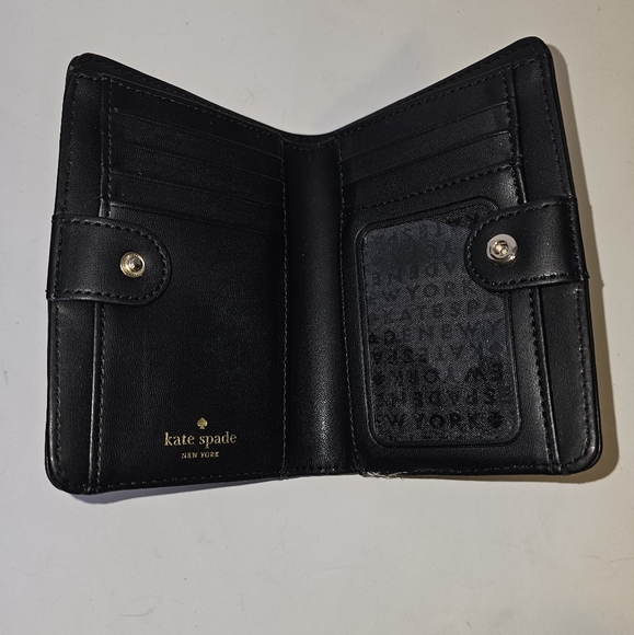 NWOT Kate Spade Grove Street Black Bifold Wallet - Picture 4 of 8